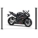 Produktbild Yamaha YZF R6 Motorrad Sportsbike Fabric Wall Scroll Poster (66 x 40,6 cm) Zoll