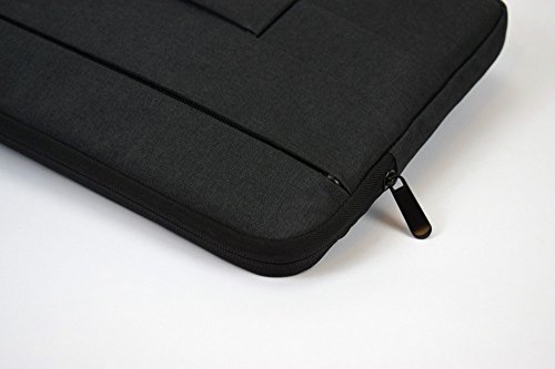 HiChange Laptop Sleeve Schutztasche für 13 13,3 Zoll 13 inches Apple MacBook Pro MacBook Air Lenovo Air Huawei matebook 13 13,3 Zoll 13 inches andere Tablets mit der gleichen Größe schwarz - 3