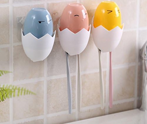 Toothbrush Holder | Chick Toothbrush Holder and Mug Gargle Cup (Single Blue)