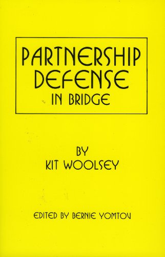 Partnership Defense in Bridge livre