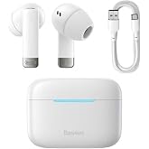 Baseus E9 Bowie ANC True Wireless Bluetooth Kulaklık-Beyaz