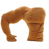 Muskel Freund Plüsch Kissen Körper/Arm Support Kissen Ausgestopft Plüschtier Auto Sessel Sitz Kissen Lendenkissen