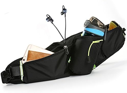 Waist Pack, Hiking Waterproof Fanny Pack with Water Bottle Holder for Camping Cycling Running Belt Pouch for iphone 7 6S Samsung Galaxy S6 S7 S8 plus