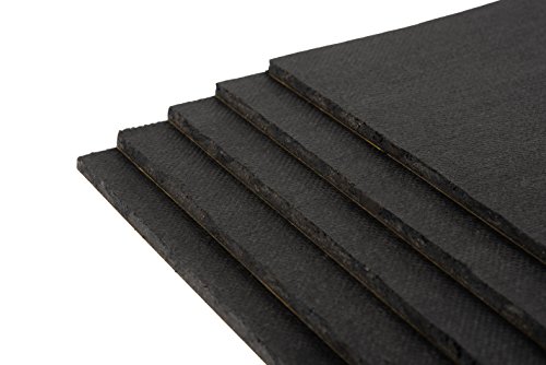 Preisvergleich Produktbild 10 Stück Bitumenmatte, Antidröhnmatte, Bitumen-Dämmmatte Selbstklebend 500x200x4,5mm