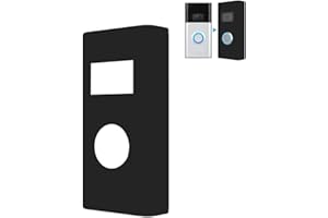 TYEYOBER Silikon Skin Satz Kompatibel mit Ring Video Doorbell 2nd Gen/Ring Doorbell Battery Plus-Schutzhülle aus Silikon Schützen Ring Doorbell vor direkter Beeinträchtigung durch Sonnenschein, UV & Wetter