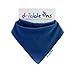 Dribble-Ons Bandana Bib - Navy Blue - ** 4 PACK **