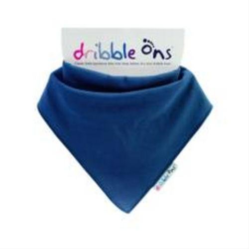 Dribble-Ons Bandana Bib - Navy Blue - ** 4 PACK **