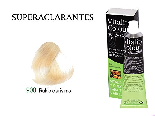 Tinte Vitality Colour Burro di Karitè 60 ml. Tono Biondo Clarísimo