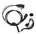 Produktbild Hycy 1M 2 Pin Ohrhörer Headset PTT Mit Mikrofon Walkie Talkie Ohrbügel Sprechhörer Ohrhörer