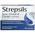 STREPSILS SORE THROAT & COUGH LOZENGES 30/09/25