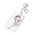 Price comparison product image TAOtTAO Beautiful Creative Cartoon Bus Card Sets With A Bell Key Holder for gift (F)