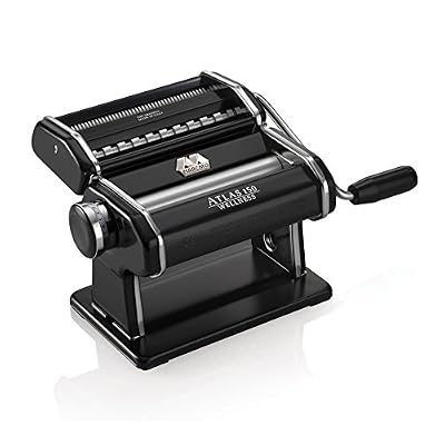 Marcato 150AW Atlas Wellness Machine à Pâtes Noir 20 x 15 x 5,5 cm