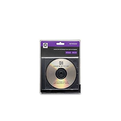 D2 Diffusion D2NETCDDVD Disque nettoyant pour Lecteur CD/DVD Chrome