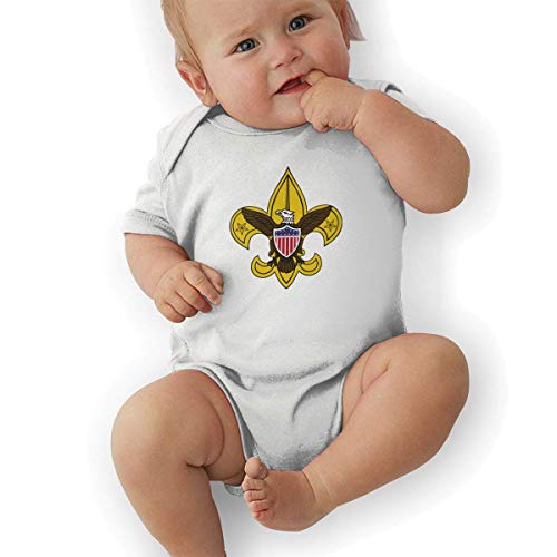 FAFANIQ Boy Scouts of America Unisex Baby Short Sleeve Bodysuit