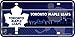 Price comparison product image Bargain World Toronto Maple Leafs Metal Novelty License Plate (With Sticky Notes)