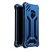 Produktbild wowaswill Wasserfest Metall Bumper für Galaxy S9 5,8" (Blau),Armor Hybird CNC Alumininium Silikon Schutz Tasche Handy Hülle Outdoor Case Wasserfest/Stoßfest/Staubdicht