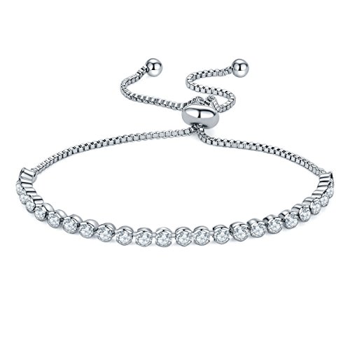 Jewels Galaxy Silver Crystal Rhodium Plated Charm Bracelet For Women RS.399 (87.00% Off) - Amazon