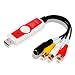 Produktbild Rybozen Videograbber-Spielekonsole Konvertieren von VHS-Kassetten in Digitalformat Externer USB-Video-Grabber / Aufnahmekarte Schnappschuss für Bild oder Aufnahme von Video-Composite auf USB-Transfer