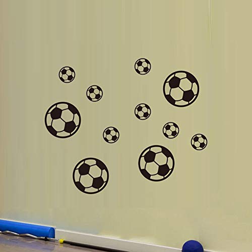 Preisvergleich Produktbild Mouchao Fußbälle / Blatt Wandaufkleber Abziehbilder Vinyl Wandaufkleber Kunst Sport Jungen Poster