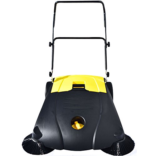 Syntrox Germany 80 cm Kehrmaschine mit 2 Kehrbürsten - 2