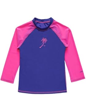 Attraco Damen Bademode UV-Schutz Langarm Shirt Rash Guard Oberteil UPF 50+
