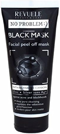Revuele Black Peel Off Face Mask | Deep pore cleansing, acne and blackheads 80ml