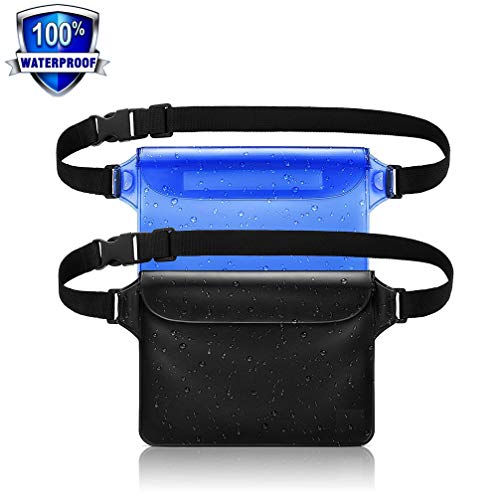 Yfw Waterproof Pouch Bag With Waist Strap Zipper Design