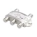 Produktbild VCBBVG 4 x 1 DiSEqc Wideband Switch Verbinden Sie 4 Teller 4 LNB für Satellitenempfänger-Silber