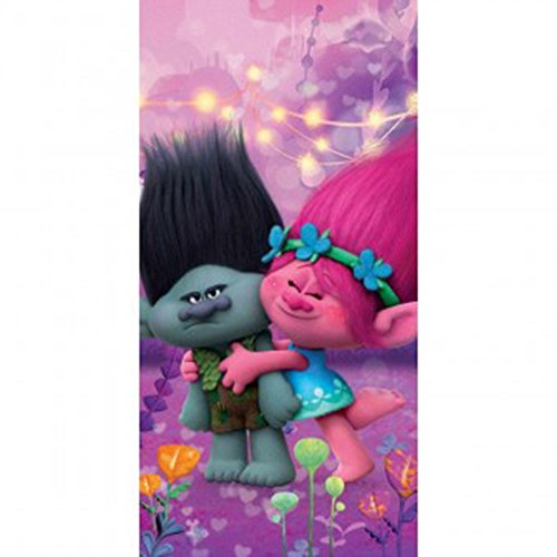 Dreamworks Trolls Badetuch 70x140 cm Strandtuch