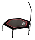 Christopeit Trampolin T 200 mit Haltestange ca. Ø 138 cm