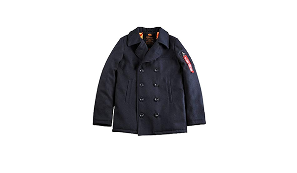 alpha peacoat