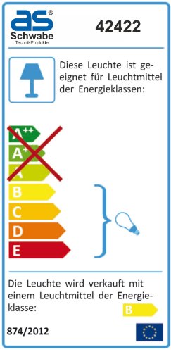 as – Schwabe 42422 Energiespar-Magnet-Arbeitsleuchte MAL 20, 20W, 5 m H05RN-F 2 x 1.0, IP44 Gewerbe, Baustelle - 3