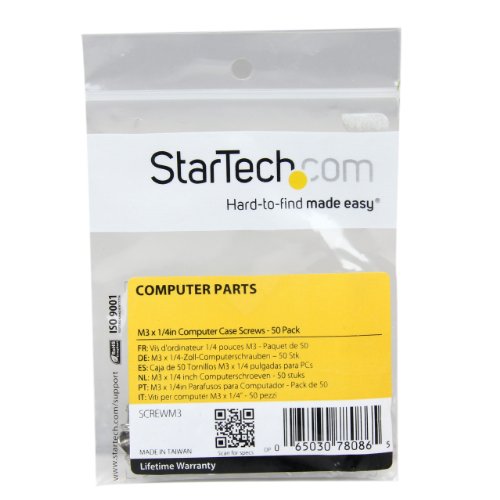 StarTech.Com SCREWM3 50-er Pack M3 Computer Schrauben - 2