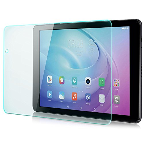 Saxonia® Displayschutzfolie [gehärtetes Glas] Huawei MediaPad T2 10.0 Pro Panzerglasfolie Hartglas Schutzfolie Panzerglas Folie (9H) | HD Klar Transparent
