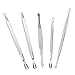 ACEVIVI Professional Blackheads Whiteheads Remover Extractor Facial Tool - Stainless
