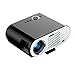 Produktbild Portable 3000 Lumen LED-Video-Projektor Multimedia-Player für Office-Meeting Home-Theater Film-Unterstützung Smartphone / Laptop / TV-Spiel 1080p HD Schwarz