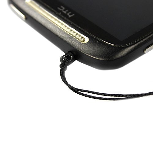 COM-FOUR® Mini Touch Pen Metall Teleskop ausziehbar Touchstift für Smartphones Tablets Samsung HTC iPhone LG Sony Nokia Blackberry (Lila – 3 Stück) - 4
