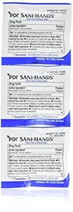 Sani-Hands Hand Sanitizer Wipes 100 Packets Per Box
