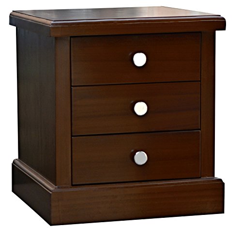 Mubell French Connlin Bedside Table with three drawers RS.4550 (49.00% Off) - Amazon