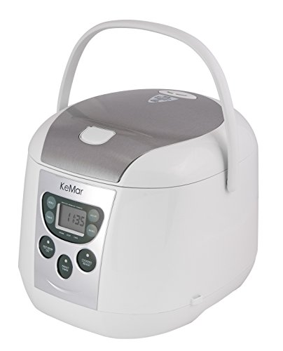 KeMar KRC-140 Multifunktionskocher, BPA-frei, Reiskocher, Dampfgarer mit Warmhaltefunktion - 2
