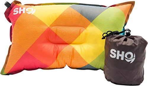 YOUR Pillow! Von SHO – Das Ultimative Selbstaufblasende Reisekissen Für Reise, Camping Und Festivals – Lebenslange Garantie - 2
