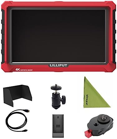 Lilliput A7s 7 inch Camera Field Monitor 1920x1200 HD 4K HDMI Input output Video Assit for DSLR Camera with Quick Release Plate