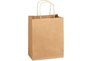 PAKOMAT Torba papierowa brązowa 10 sztuk (24x11x31cm)