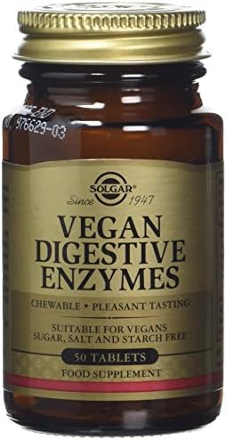 Solgar Vegan Digestive Enzymes Tablets - Pack of 50