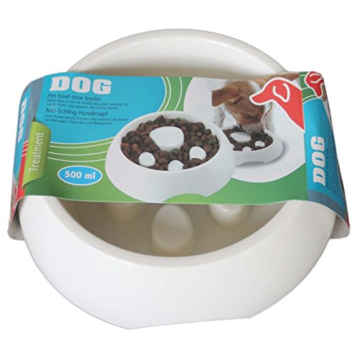Preisvergleich Produktbild ANTI SCHLING 500ml / Ø18cm Fressnapf Futternapf Hundenapf Wassernapf Katzennapf Hund Napf