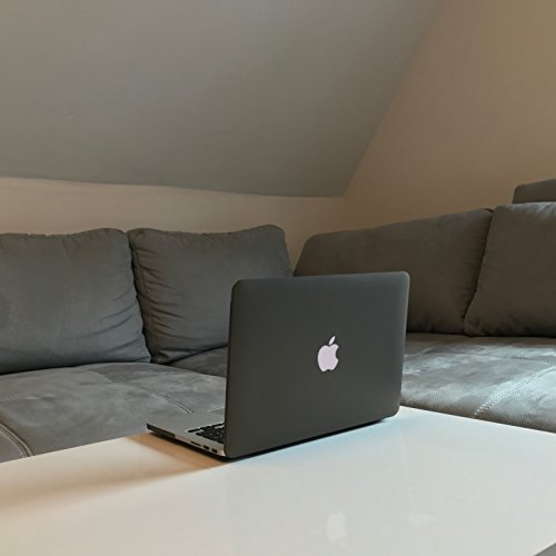 DIVEY Premium – Innovatives Design – MacBook Pro Retina 13″ Case/Hülle/Schutzhülle/Cover für das Macbook Pro Retina 13,3“ (A1502 / A1425) mit hochwertiger Soft-Touch Beschichtung – Ultra-Slim – Grau (matt) - 6