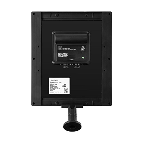 Blumfeldt Vogelsbrunn Gartenbrunnen Springbrunnen (Beton-Optik, 3 Watt Solarpanel, Pumpe mit 250 Liter/h Durchfluss, witterungsbeständig) grau - 3