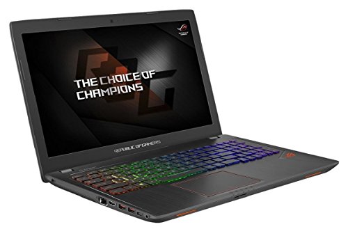 ASUS ROG Strix GL553VE-DM292T 15 6-Inch Gaming Laptop  Black  -  Intel i7-7700HQ Processor  8GB RAM  Nvidia GTX 1050Ti 4GB Dedicated Graphics  1TB HDD