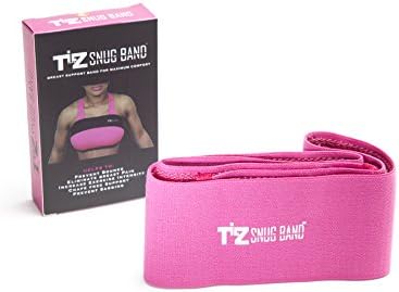 TILZ GEAR SNUGBAND Incredible/Adjustable breast support band to protect active women from boob bounce breast pain and breast sagging
