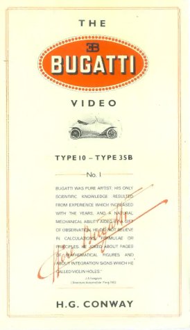 Preisvergleich Produktbild Bugatti - Vol. 1 [VHS]